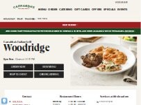 Website Screenshot Carrabba's Italian Grill