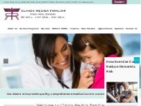 Website Screenshot Clinica Medica Familiar (Ontario Clinica Medica Familiar)