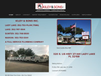 Kiley & Son's Inc website screenshot