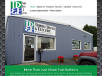 Turbo-Diesel & Electric website screenshot