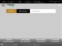 Website Screenshot Master Chevrolet