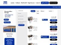 Website Screenshot Discount Mini Storage