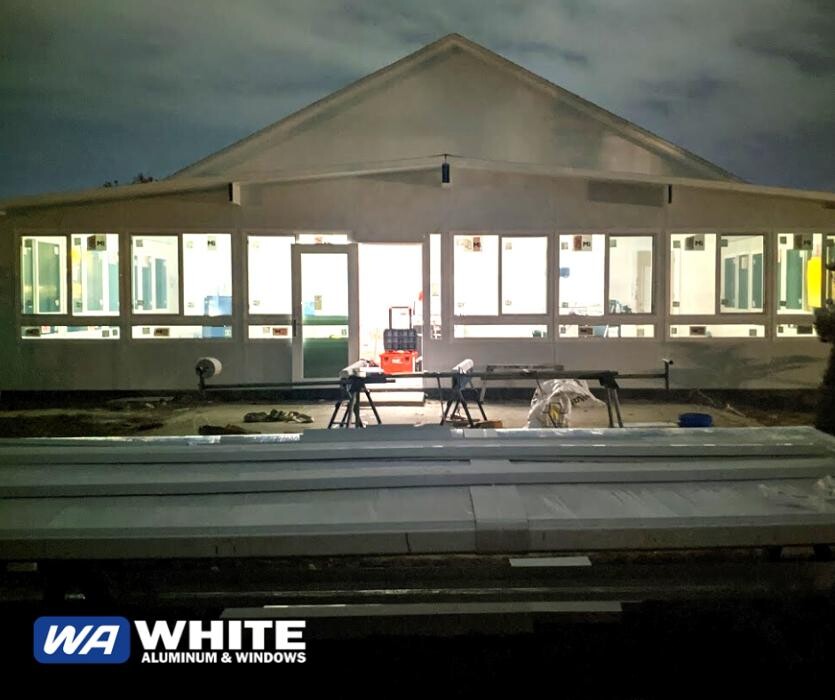 Images White Aluminum and Windows