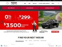 Website Screenshot Nissan Of Orange Park