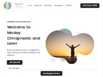 Website Screenshot Maday Chiropractic