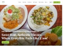 Website Screenshot Mi Mexico Restaurant
