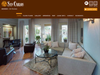 San Carlos website screenshot