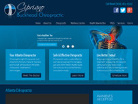Cipriano Buckhead Chiropractic website screenshot