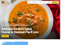Website Screenshot Ambar India Restaurant
