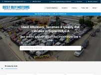 Website Screenshot Best Buy Motors