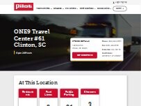 Website Screenshot ONE9 Travel Center