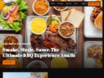 Website Screenshot Augie's Barbed Wire Smokehouse