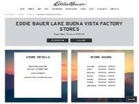Website Screenshot Eddie Bauer Outlet