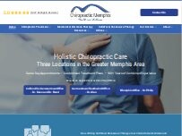 Website Screenshot Chiropractic Memphis Health & Wellness