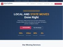 Website Screenshot Azalea City Moving LLC