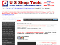 US Shop Tools website screenshot