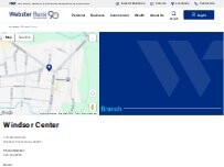 Website Screenshot Webster Bank