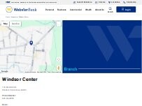 Website Screenshot Webster Bank