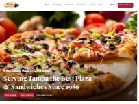 Website Screenshot Mike's Pizza Deli Station