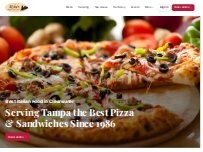 Website Screenshot Mike's Pizza Deli Station