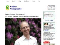 Website Screenshot Capitol Chiropractic