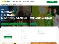 Website Screenshot Subway