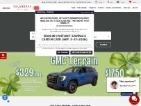 Website Screenshot Colandrea Buick-GMC