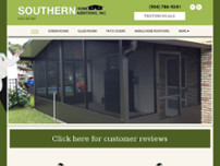 Southern Home Additions, Inc. website screenshot