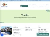 Website Screenshot Gwinnett Clinic at Winder