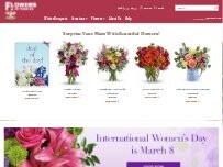 Website Screenshot Flowers & Interiors