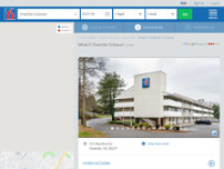 Motel 6 Charlotte Coliseum website screenshot