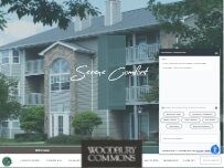 Website Screenshot Woodbury Commons