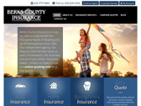 Berks County Insurance website screenshot