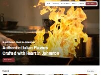 Website Screenshot Reali's Cuisine