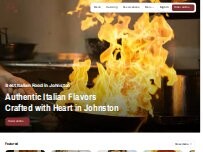 Website Screenshot Reali's Cuisine