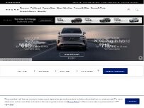 Website Screenshot Volvo Cars Tucson