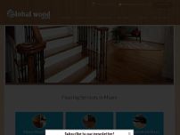 Global Wood Floors website screenshot