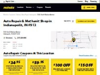Website Screenshot Meineke Car Care Center