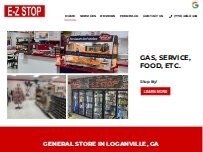 Website Screenshot E-Z Stop