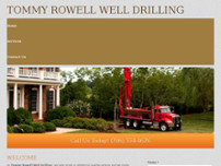 Screenshot for https://www.tommyrowelldrilling.com/