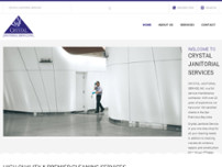 Crystal Janitorial Service, Inc. website screenshot