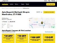 Website Screenshot Meineke Car Care Center