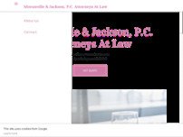 Moranville & Jackson PC website screenshot