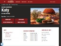 Website Screenshot Outback Steakhouse
