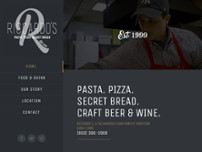 Riccardos website screenshot