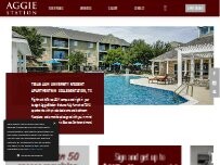 Website Screenshot Aggie Station