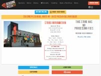 Website Screenshot Seasons Pizza