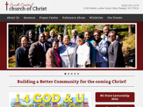 South Central Church Of Christ website screenshot