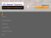 Al's Automatic Transmission Automotive Repair website screenshot