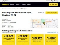 Website Screenshot Meineke Car Care Center